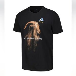 Adidas Messi - Argentina National Team Goat T-Shirt